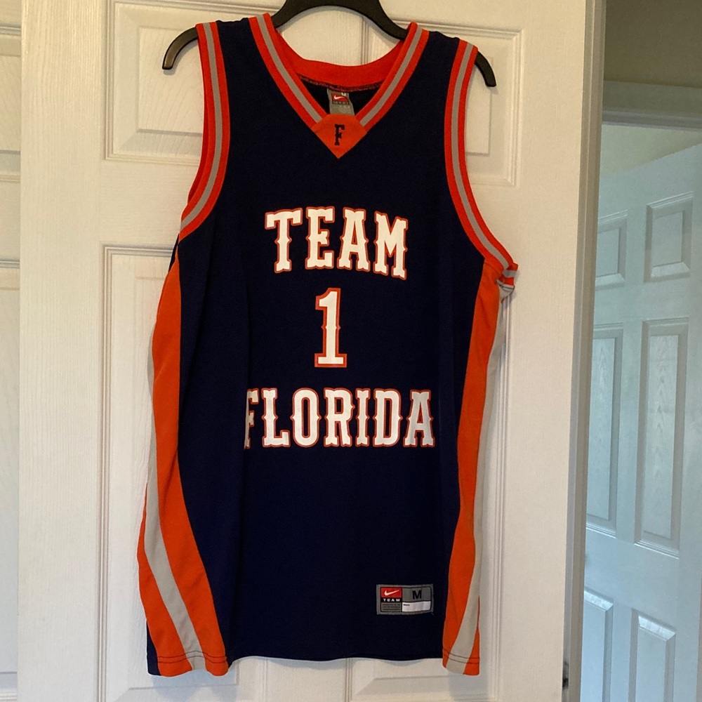 Nike Team Florida Navy and Orange Jersey